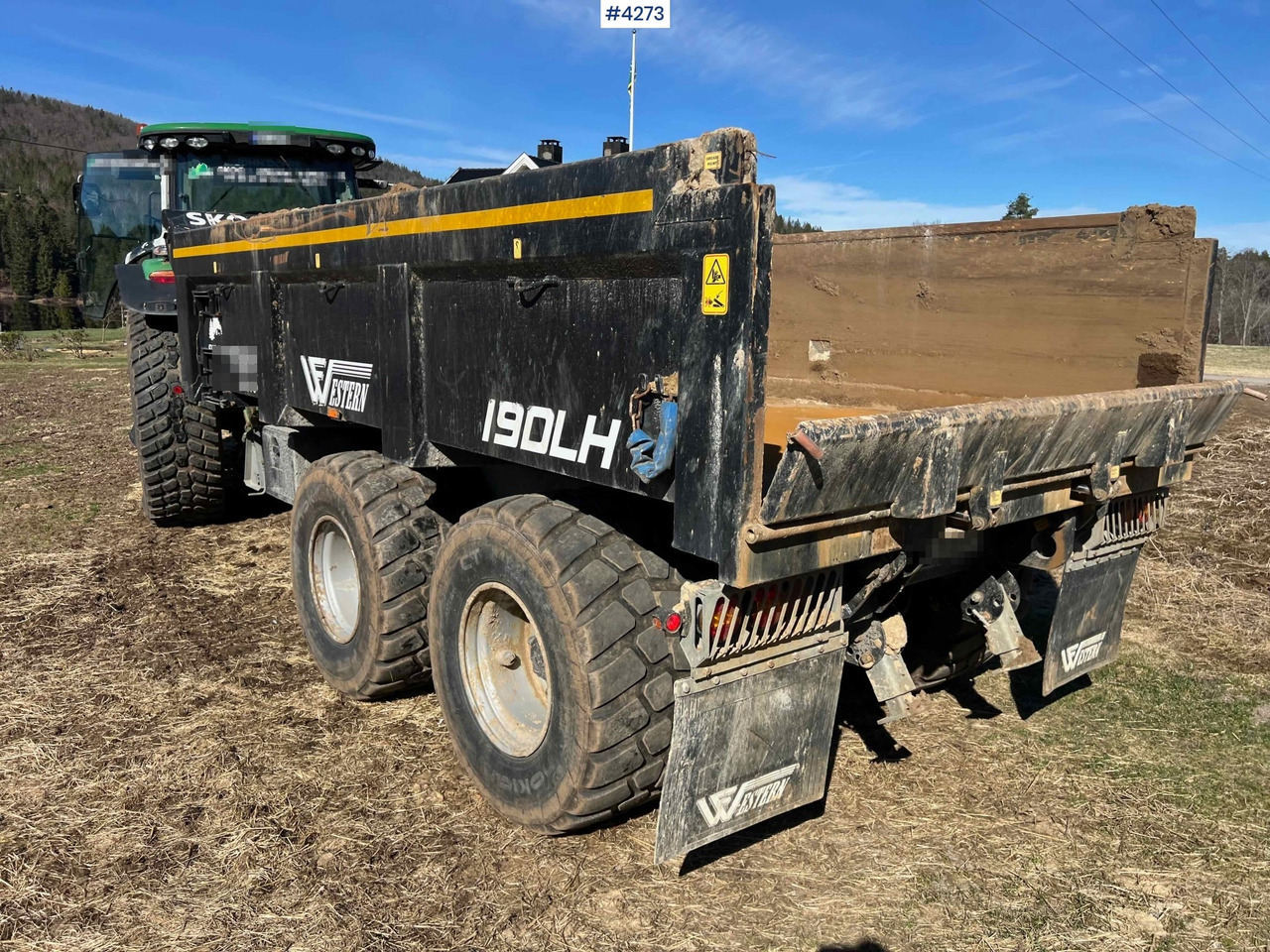 2020 Richard Western wf19DLH 2 axle dump trailer for tractor - Farm tipping trailer/ Dumper: picture 4 2020 Richard Western wf19DLH 2 axle dump trailer for tractor - Farm tipping trailer/ Dumper: picture 4