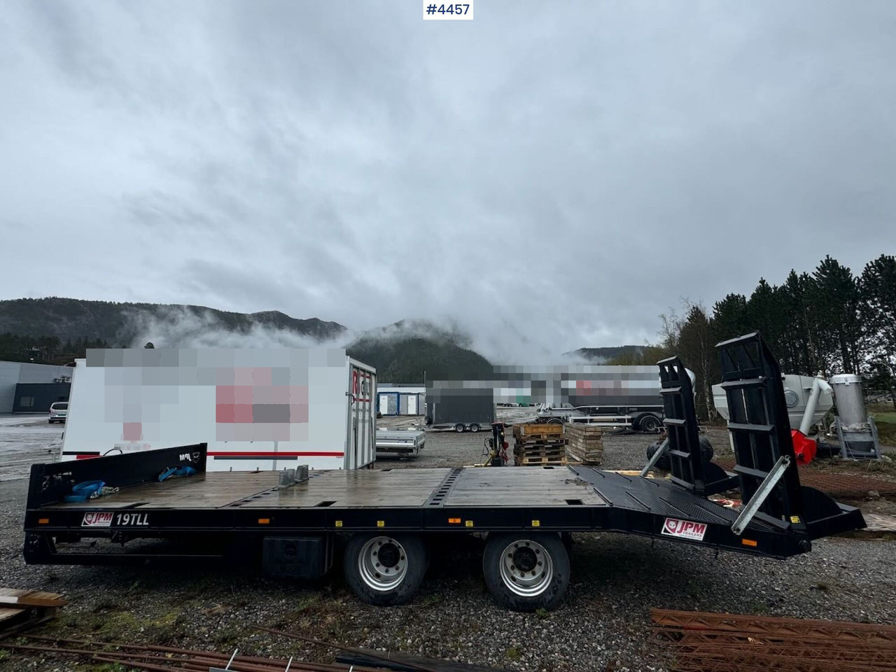 2021 JPM 19TLL Machine Trailer - Low loader trailer: picture 4 2021 JPM 19TLL Machine Trailer - Low loader trailer: picture 4