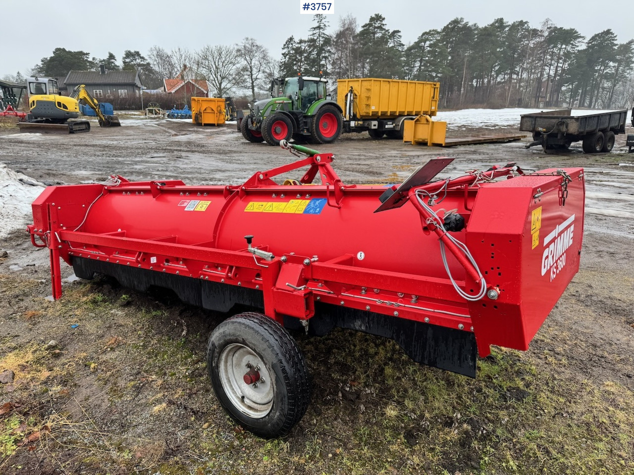 2022 Grimme KS3600 Rice crusher. - Haulm topper: picture 2 2022 Grimme KS3600 Rice crusher. - Haulm topper: picture 2