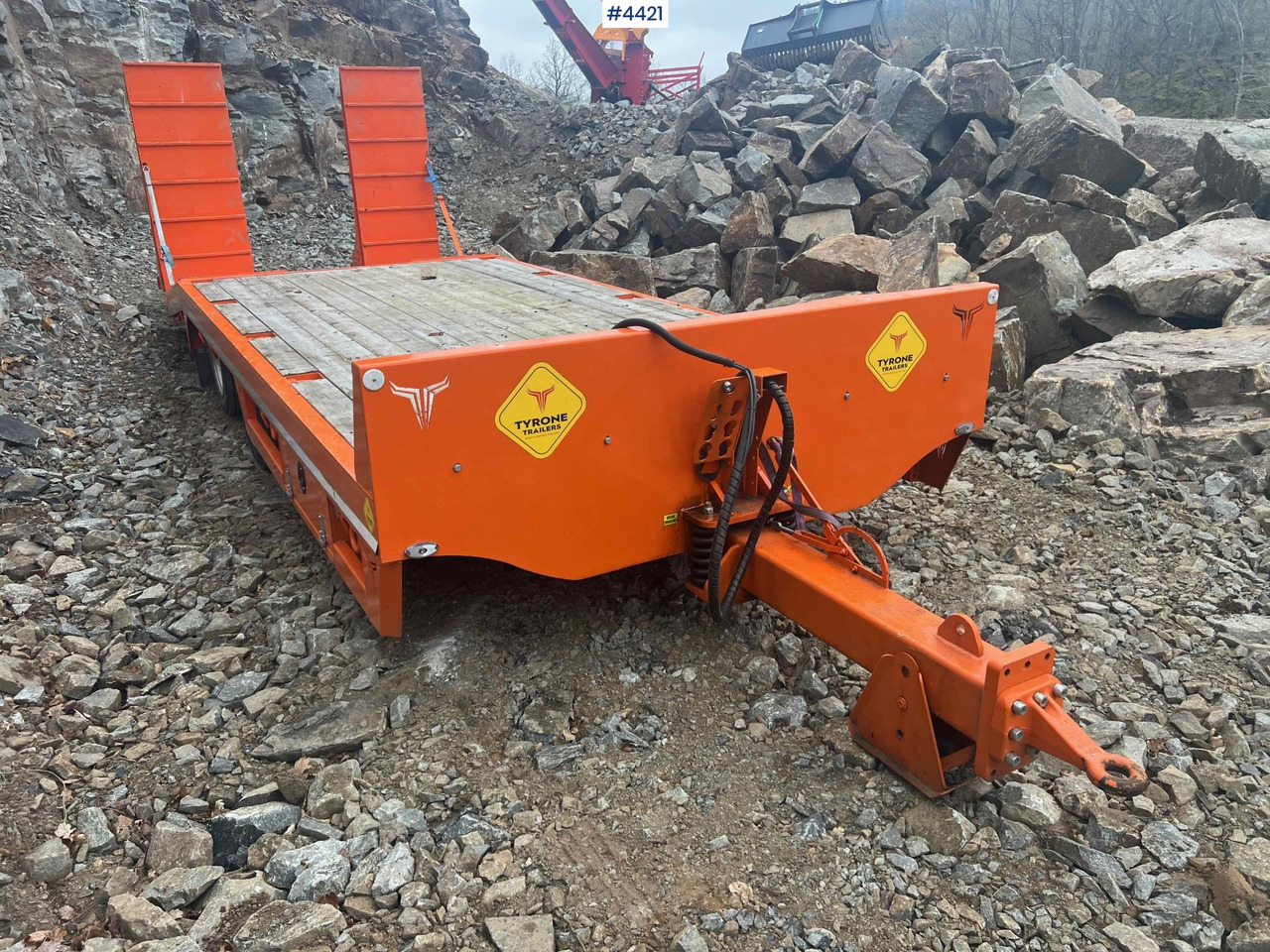 2022 PF Sisu Maskinhenger til traktor. - Low loader trailer: picture 1 2022 PF Sisu Maskinhenger til traktor. - Low loader trailer: picture 1