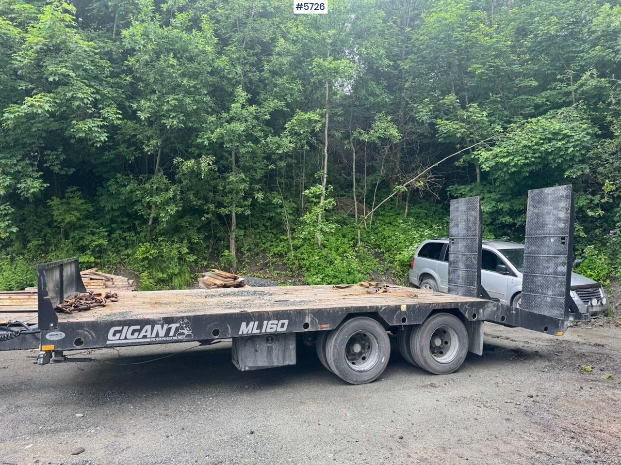 2023 Gigant ML-160 Machine trailer for tractor. - Low loader trailer: picture 2 2023 Gigant ML-160 Machine trailer for tractor. - Low loader trailer: picture 2