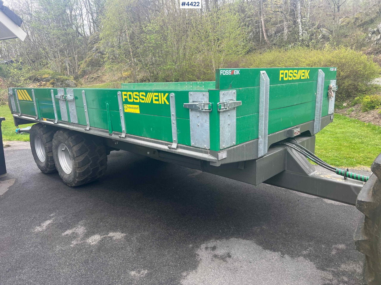 2024 Foss-Eik 2 axle Dumper trailer for tractor - Farm tipping trailer/ Dumper: picture 2 2024 Foss-Eik 2 axle Dumper trailer for tractor - Farm tipping trailer/ Dumper: picture 2