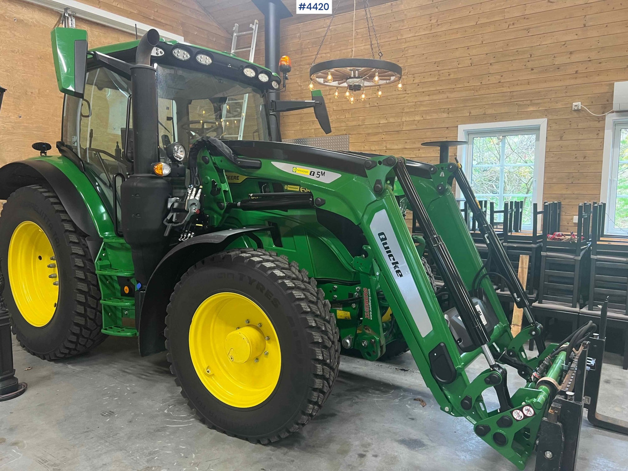 2024 John Deere 6150R w/ Quicke Front Loader & Bucket - Farm tractor: picture 5 2024 John Deere 6150R w/ Quicke Front Loader & Bucket - Farm tractor: picture 5