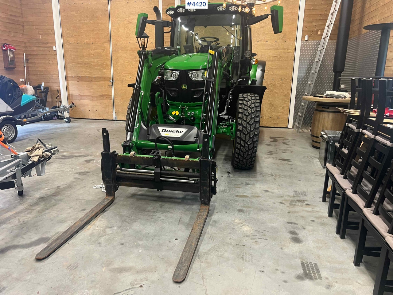 2024 John Deere 6150R w/ Quicke Front Loader & Bucket - Farm tractor: picture 5 2024 John Deere 6150R w/ Quicke Front Loader & Bucket - Farm tractor: picture 5