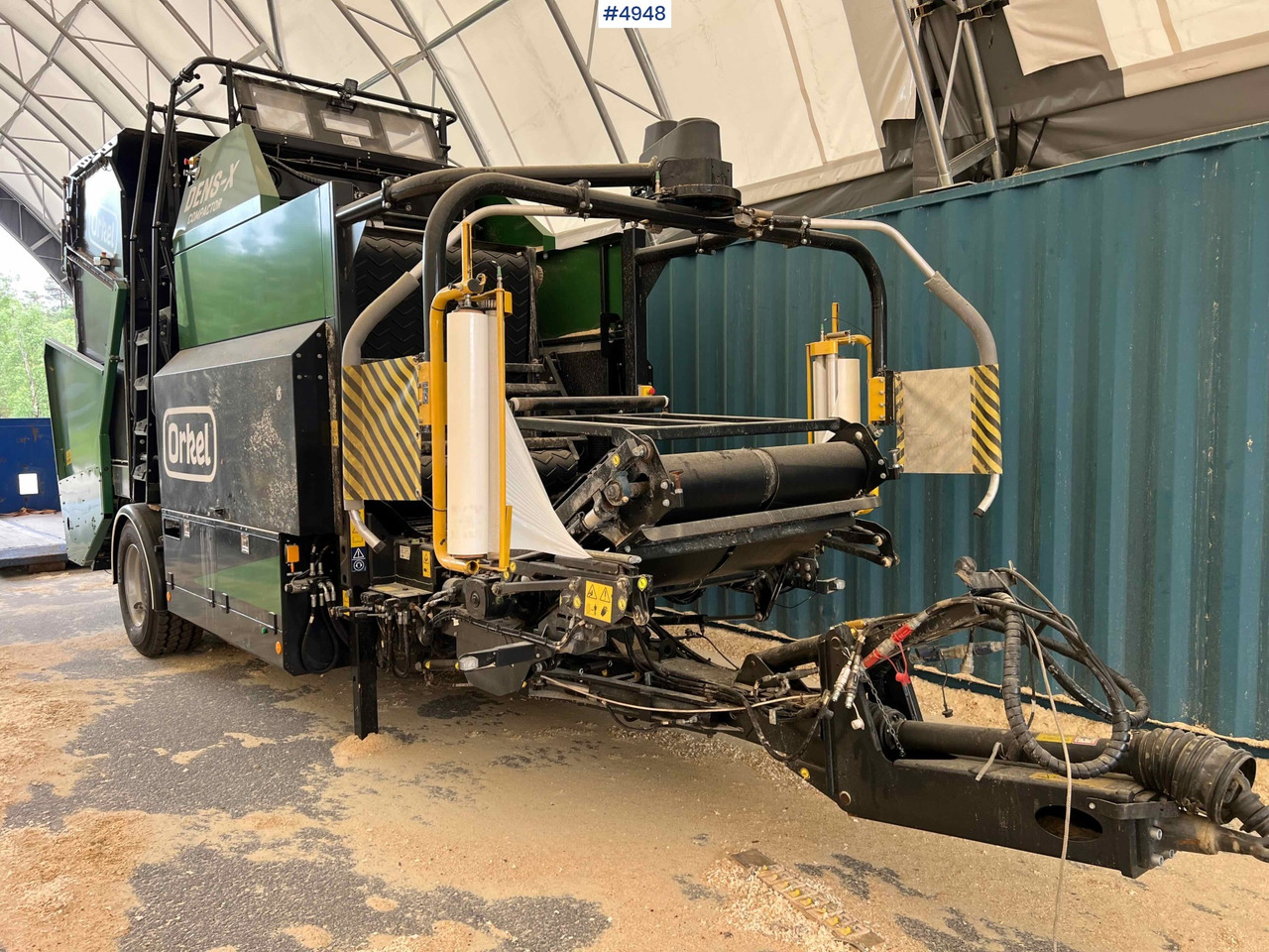 2024 Orkel Dens-x round baler for corn, chips and cut grass - Hay and forage equipment: picture 5 2024 Orkel Dens-x round baler for corn, chips and cut grass - Hay and forage equipment: picture 5