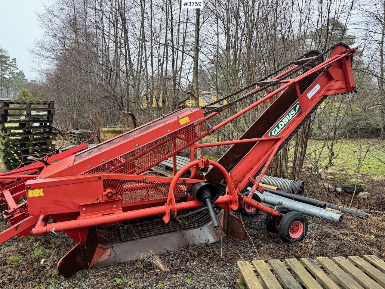 2013 Globus GSS07B01 Stone picker - Agricultural machinery: picture 1 2013 Globus GSS07B01 Stone picker - Agricultural machinery: picture 1