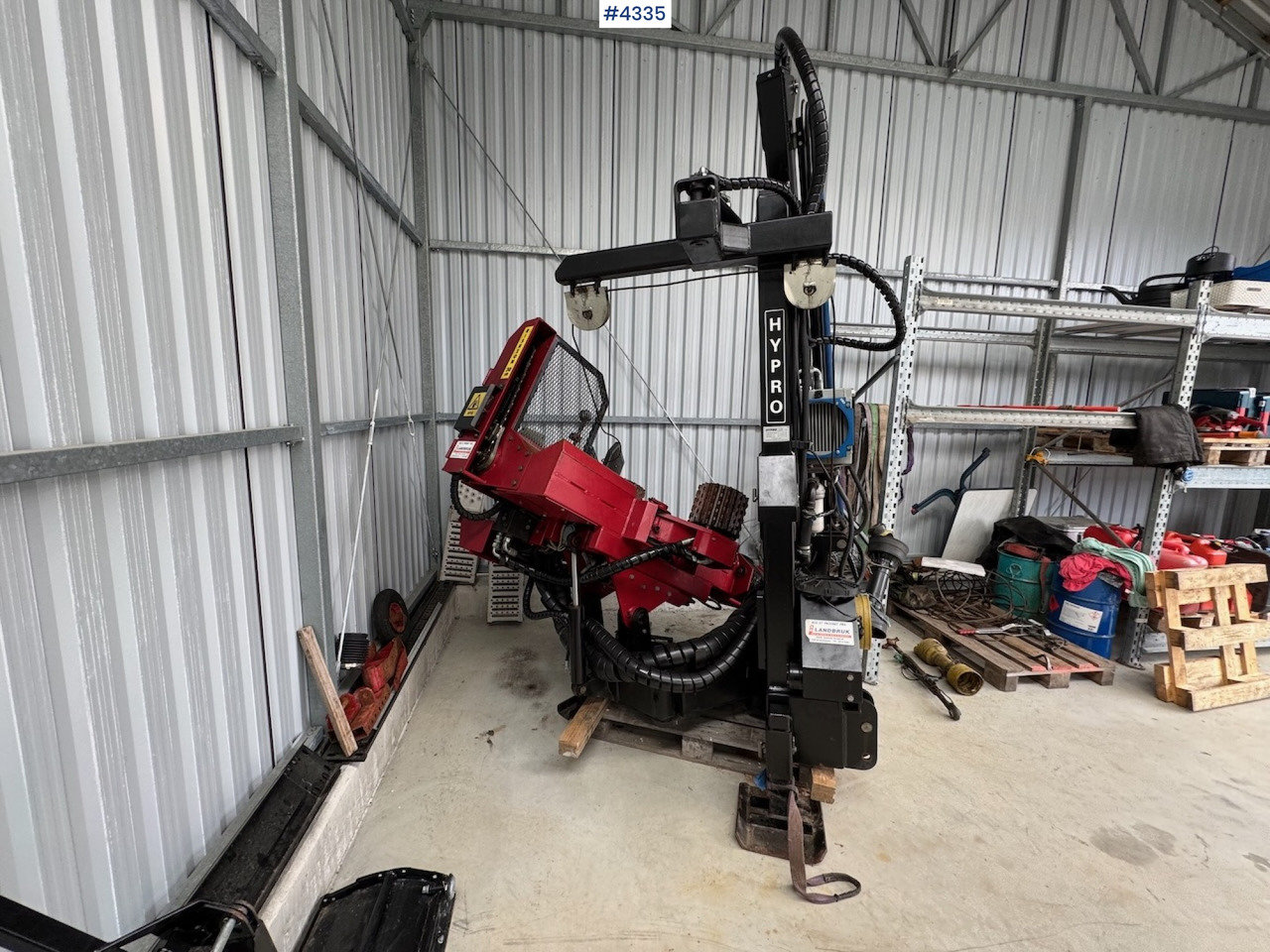 2014 Hypro 450 XL Harvesting unit for tractor. - Attachment for Forestry equipment: picture 2 2014 Hypro 450 XL Harvesting unit for tractor. - Attachment for Forestry equipment: picture 2