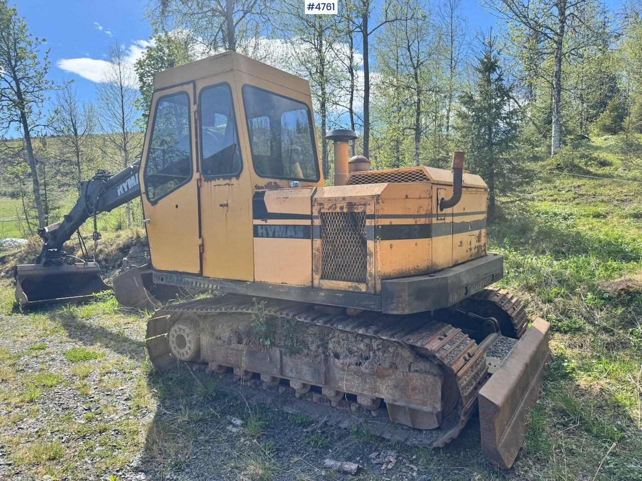 Circa 1990 Hymas 82R Crawler excavator w/ 2 buckets. - Excavator: picture 4 Circa 1990 Hymas 82R Crawler excavator w/ 2 buckets. - Excavator: picture 4