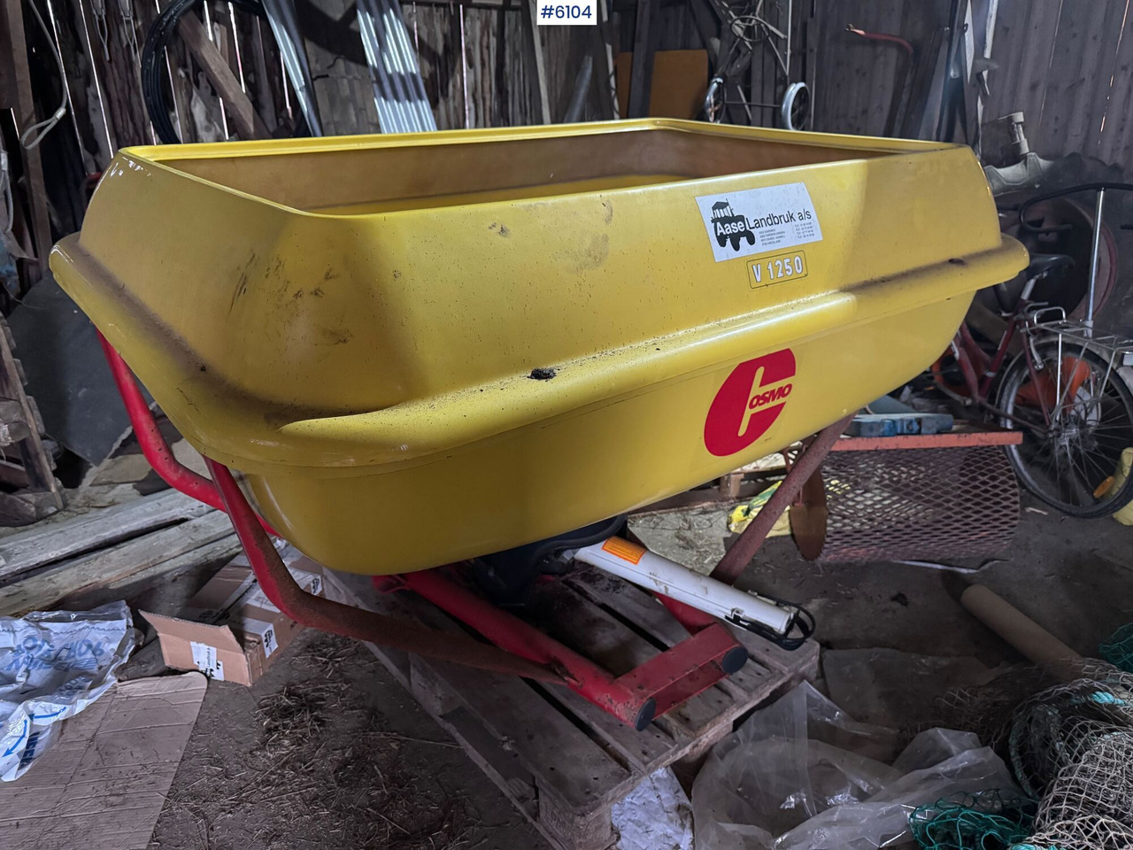 Cosmo PDHV 800 Pendulum diffuser - Fertilizer spreader: picture 1 Cosmo PDHV 800 Pendulum diffuser - Fertilizer spreader: picture 1