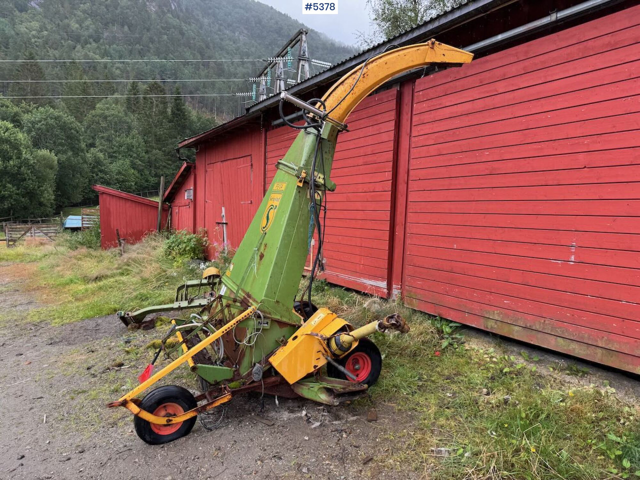 English: Serigstad FS 134 Forage Harvester with Frame - Hay and forage equipment: picture 2 English: Serigstad FS 134 Forage Harvester with Frame - Hay and forage equipment: picture 2