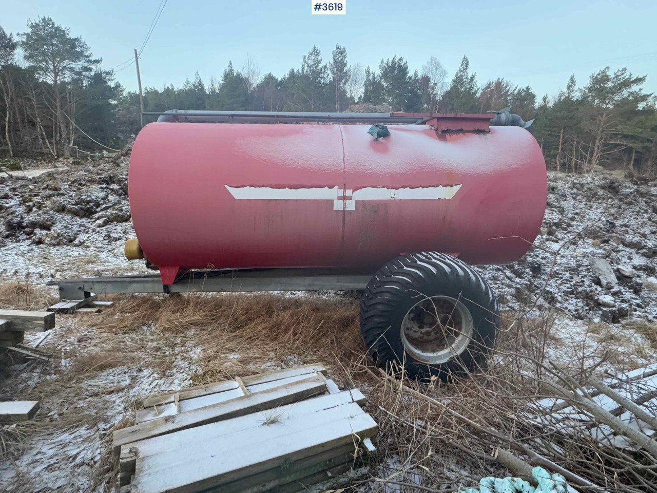 Fertilizer tank 6000 liters - Slurry tanker: picture 3 Fertilizer tank 6000 liters - Slurry tanker: picture 3