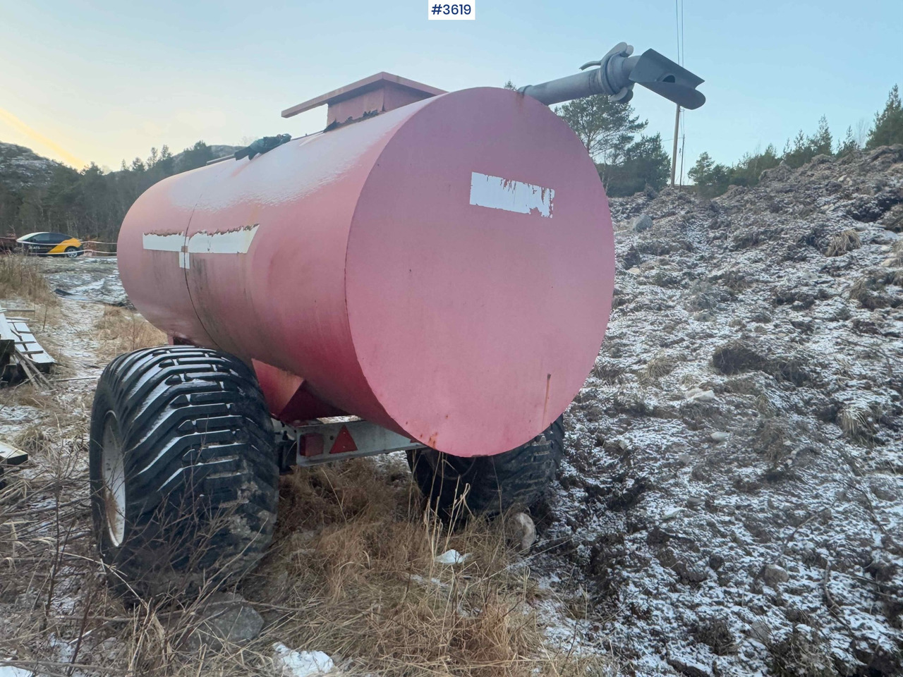 Fertilizer tank 6000 liters - Slurry tanker: picture 5 Fertilizer tank 6000 liters - Slurry tanker: picture 5