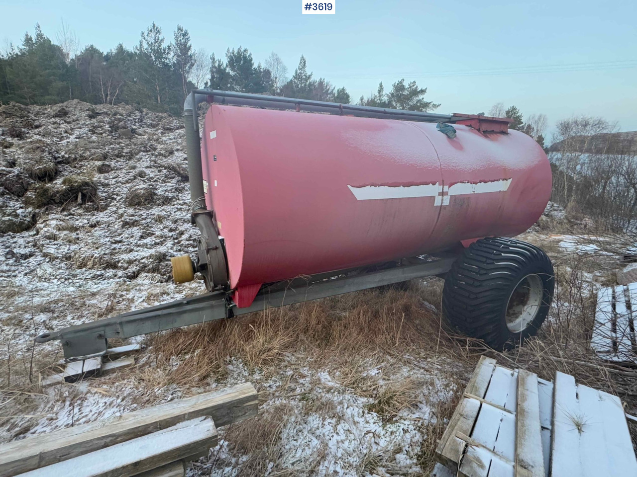 Fertilizer tank 6000 liters - Slurry tanker: picture 2 Fertilizer tank 6000 liters - Slurry tanker: picture 2