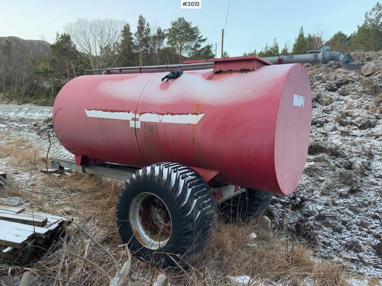 Fertilizer tank 6000 liters - Slurry tanker: picture 4 Fertilizer tank 6000 liters - Slurry tanker: picture 4