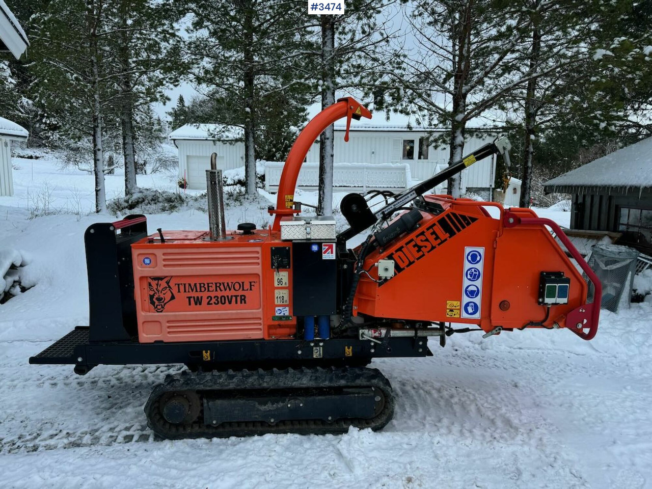2021 timberwolf 230VTRD Wood chipper - Forestry equipment: picture 1 2021 timberwolf 230VTRD Wood chipper - Forestry equipment: picture 1