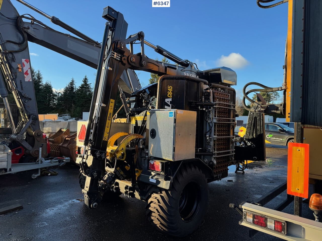 2023 Kesla C645 Wood chipper w/ crane. - Forestry equipment: picture 5 2023 Kesla C645 Wood chipper w/ crane. - Forestry equipment: picture 5