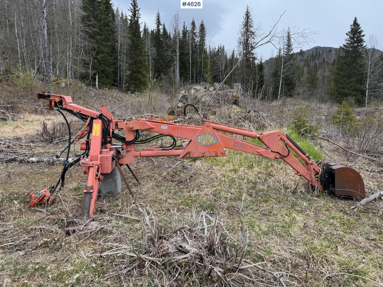 Haka 2100 Excavator. - Soil tillage equipment: picture 1 Haka 2100 Excavator. - Soil tillage equipment: picture 1