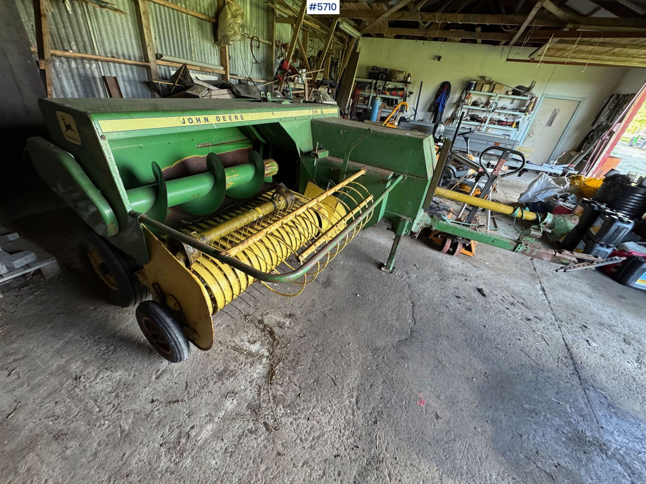 Hay and forage equipment John Deere 336 Square baler.: picture 7