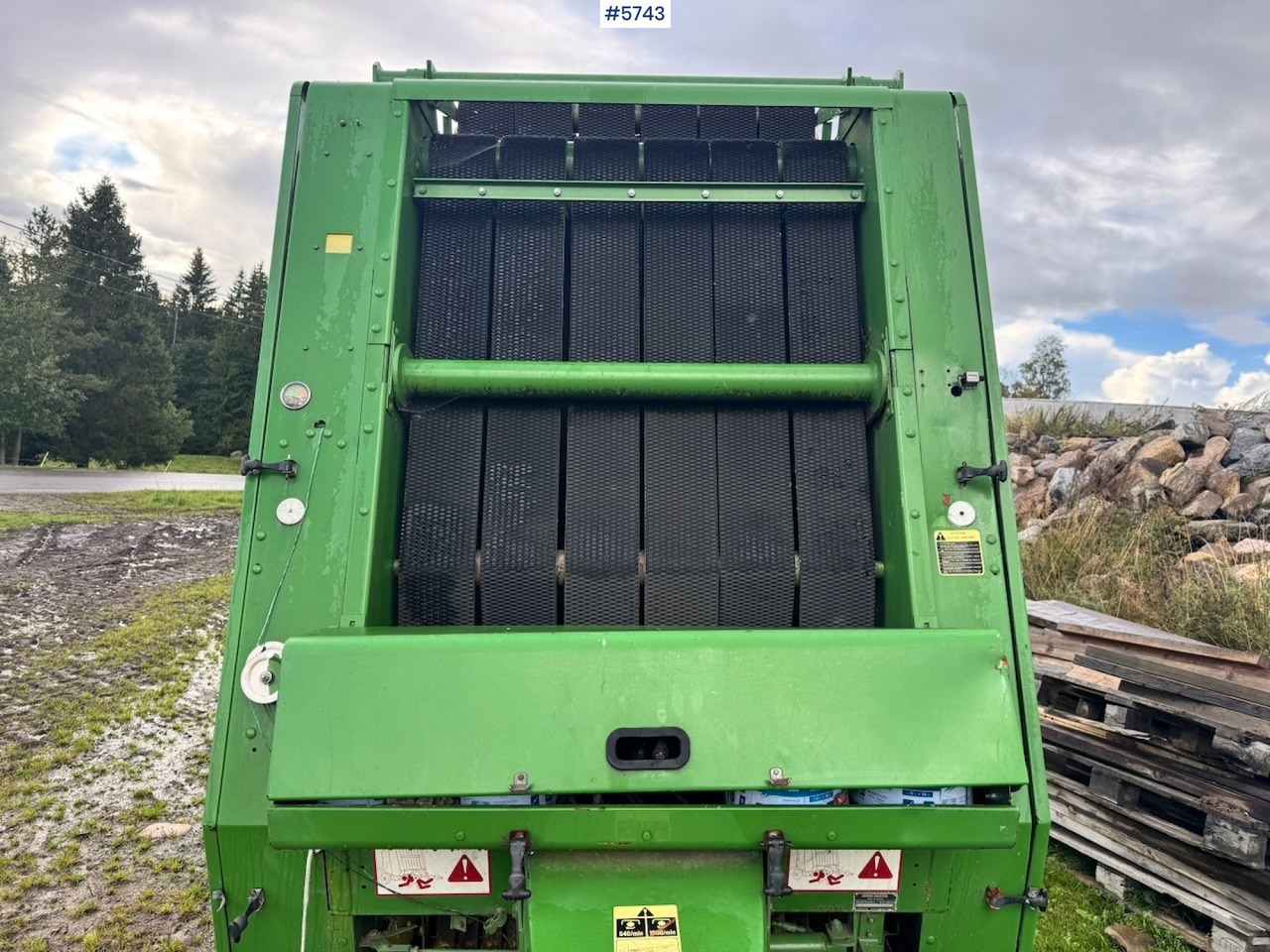 Hay and forage equipment John Deere 550 Round Baler.: picture 9