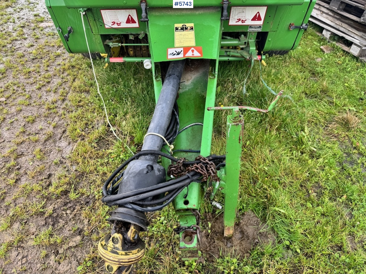 Hay and forage equipment John Deere 550 Round Baler.: picture 19