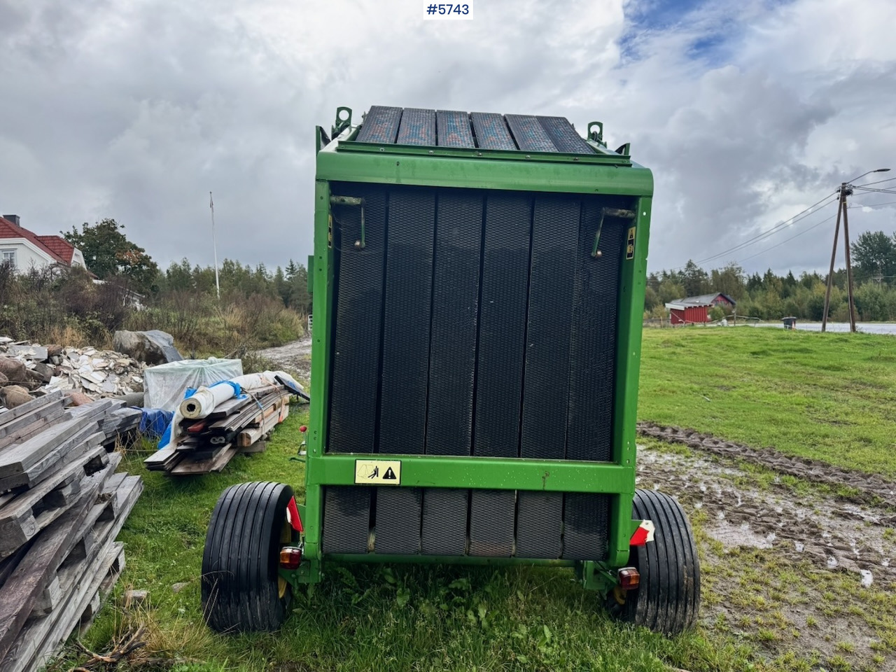 Hay and forage equipment John Deere 550 Round Baler.: picture 6