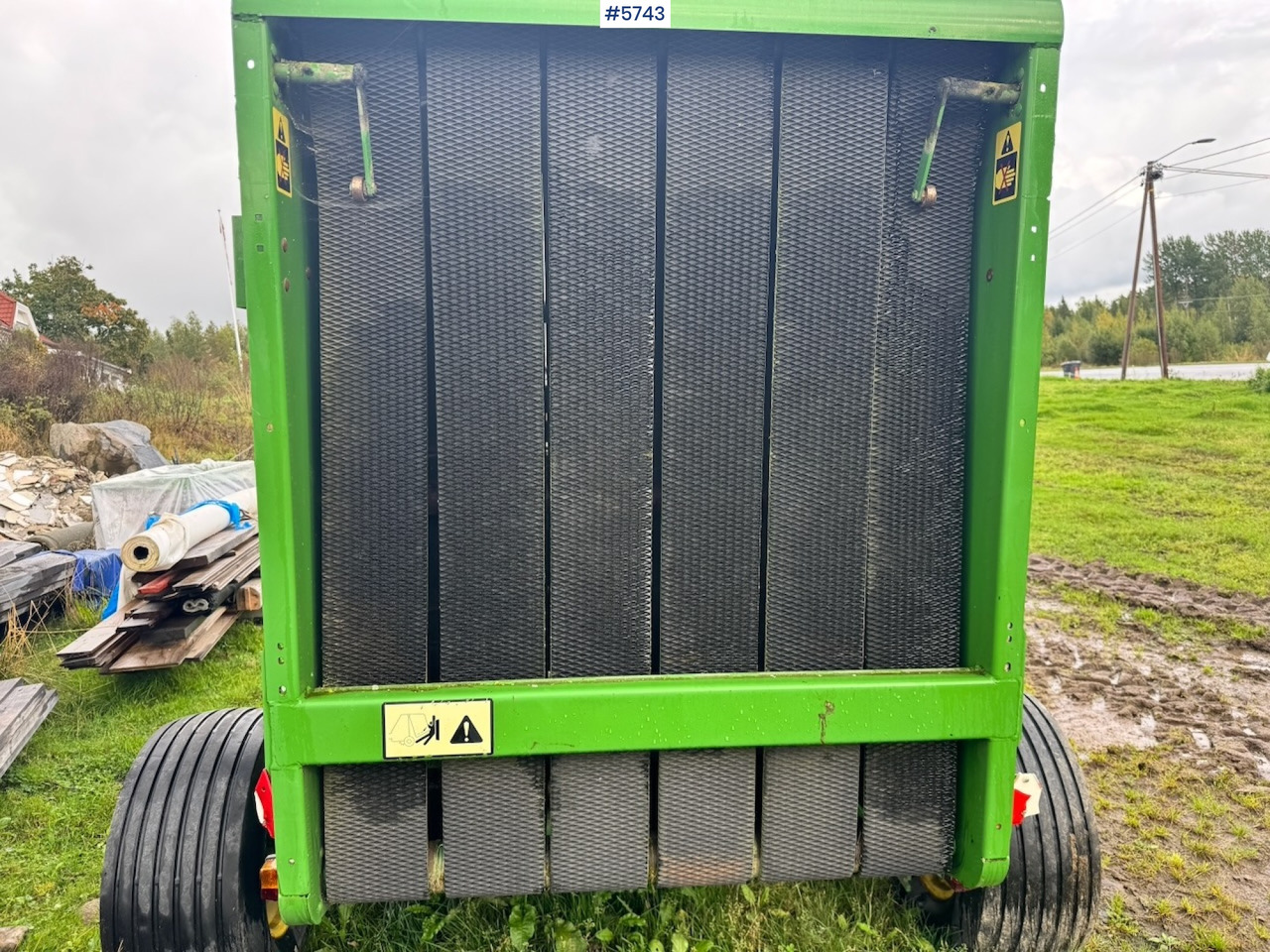 Hay and forage equipment John Deere 550 Round Baler.: picture 8