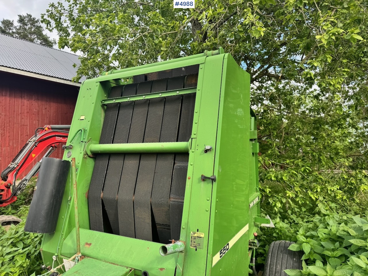 John Deere 550 Round baler with control box - Hay and forage equipment: picture 3 John Deere 550 Round baler with control box - Hay and forage equipment: picture 3