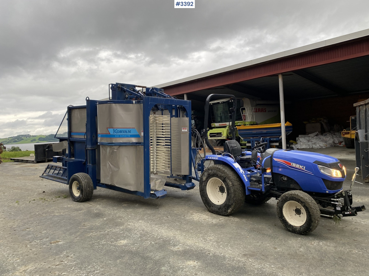 Korvan 930 berry harvester - Harvester: picture 1 Korvan 930 berry harvester - Harvester: picture 1