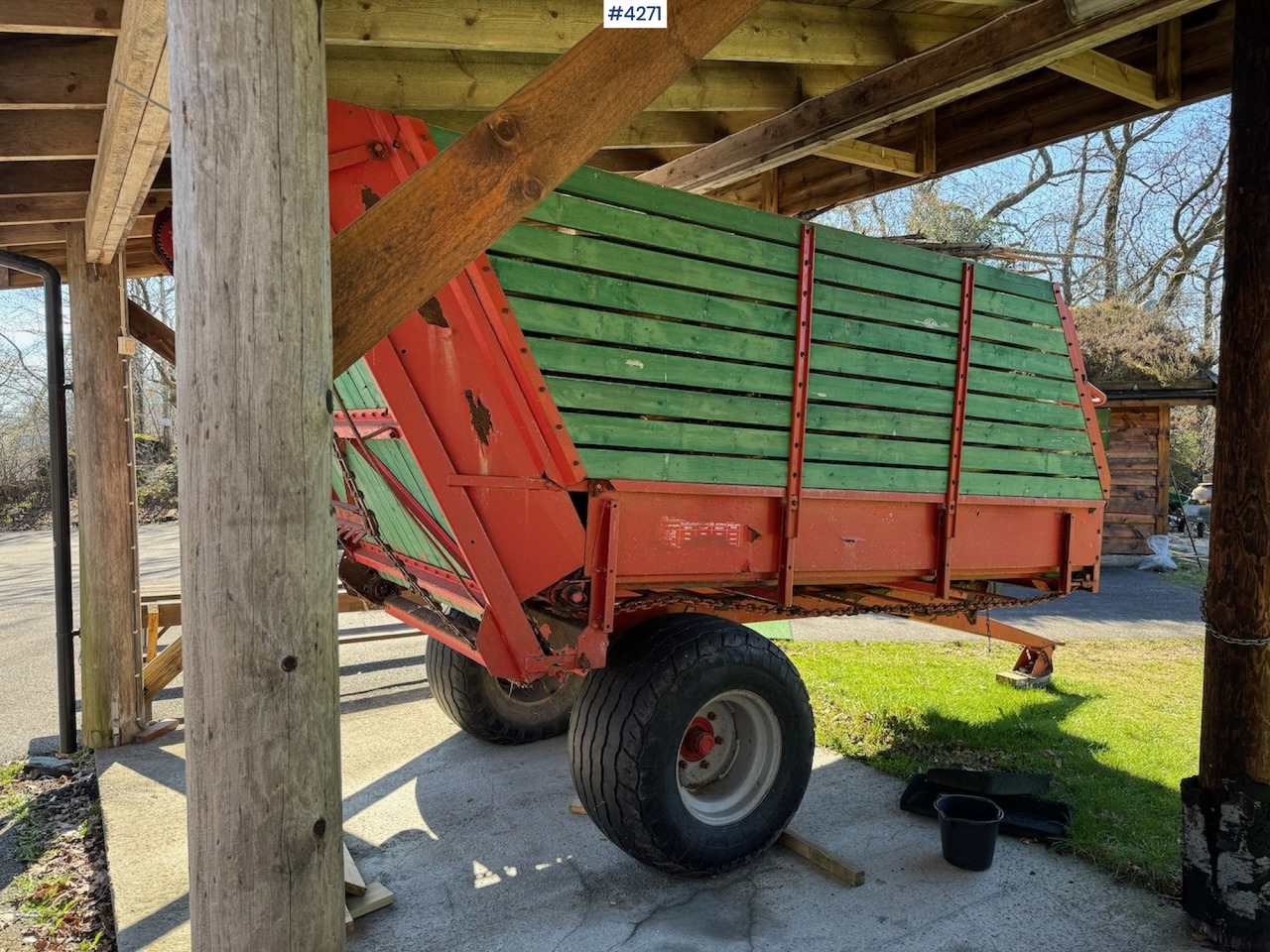 Kverneland 7011 Forage wagon - Hay and forage equipment: picture 4 Kverneland 7011 Forage wagon - Hay and forage equipment: picture 4