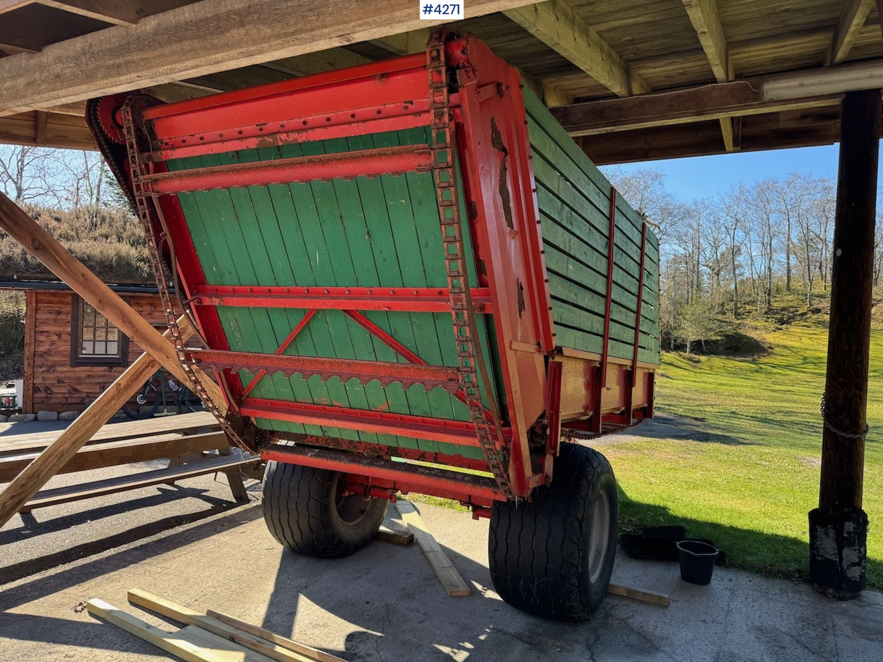 Kverneland 7011 Forage wagon - Hay and forage equipment: picture 3 Kverneland 7011 Forage wagon - Hay and forage equipment: picture 3