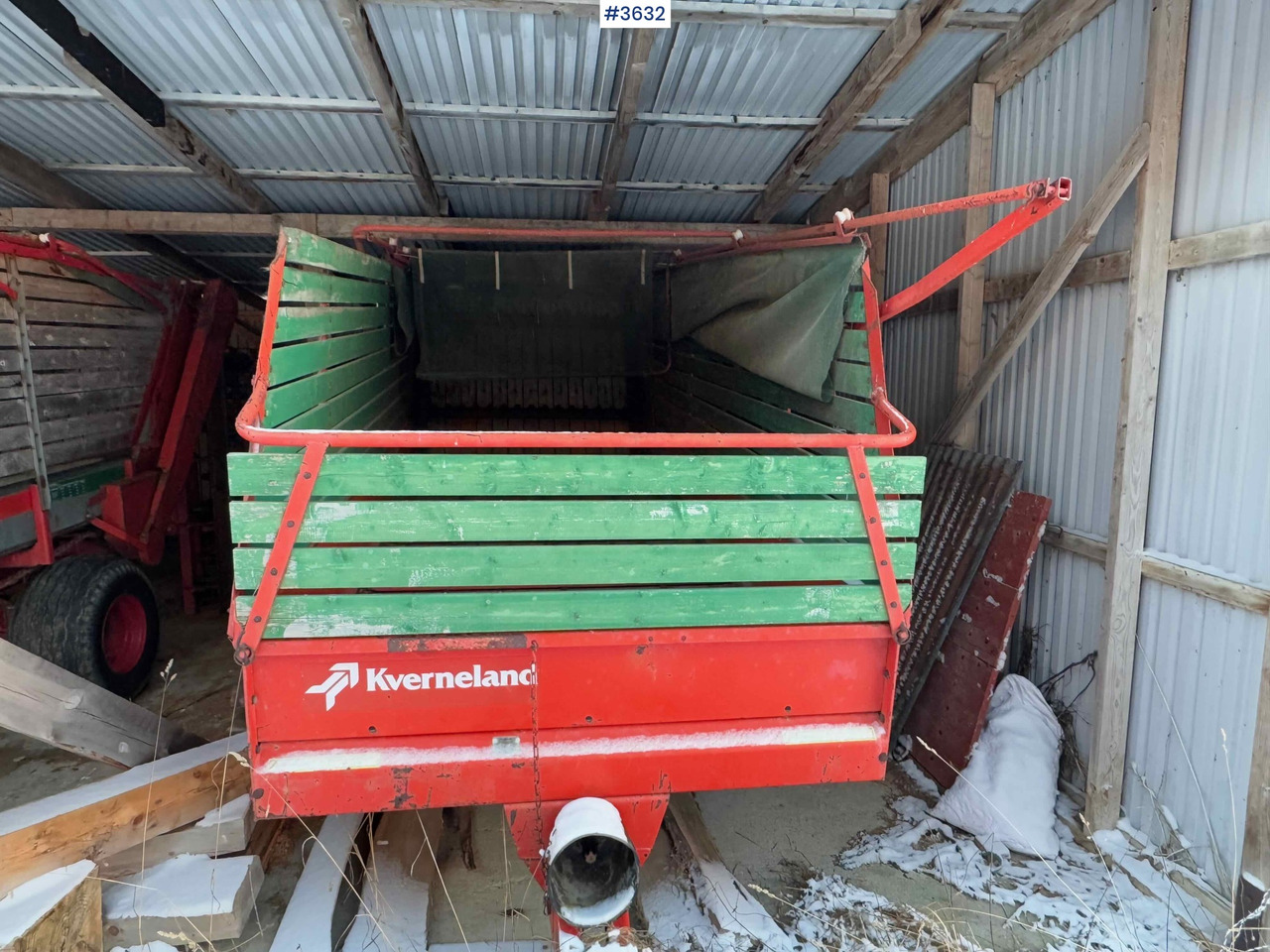 Kverneland UN7000 unloading trailer - Hay and forage equipment: picture 2 Kverneland UN7000 unloading trailer - Hay and forage equipment: picture 2