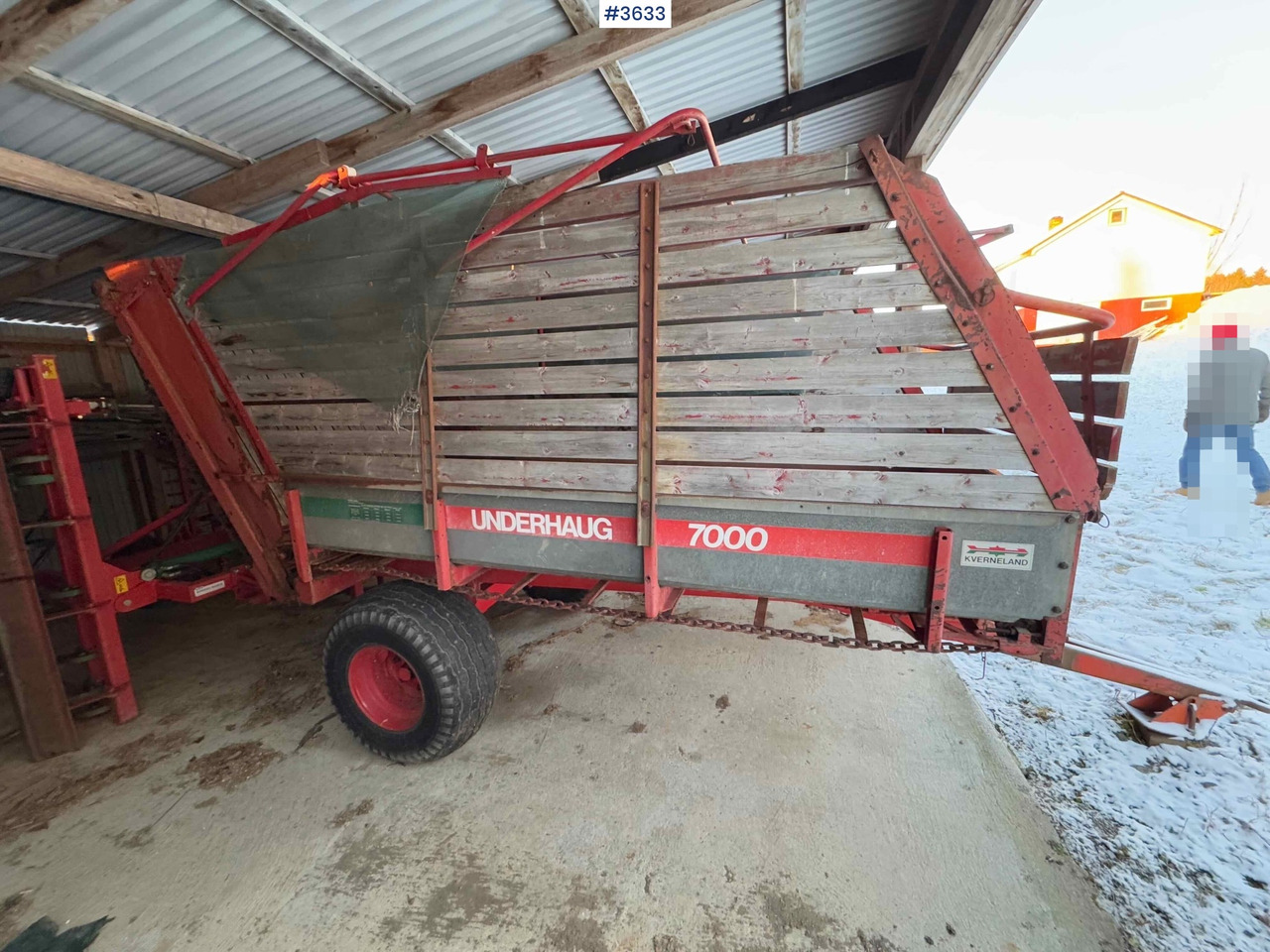 Kverneland UN7000 unloading trailer - Hay and forage equipment: picture 4 Kverneland UN7000 unloading trailer - Hay and forage equipment: picture 4