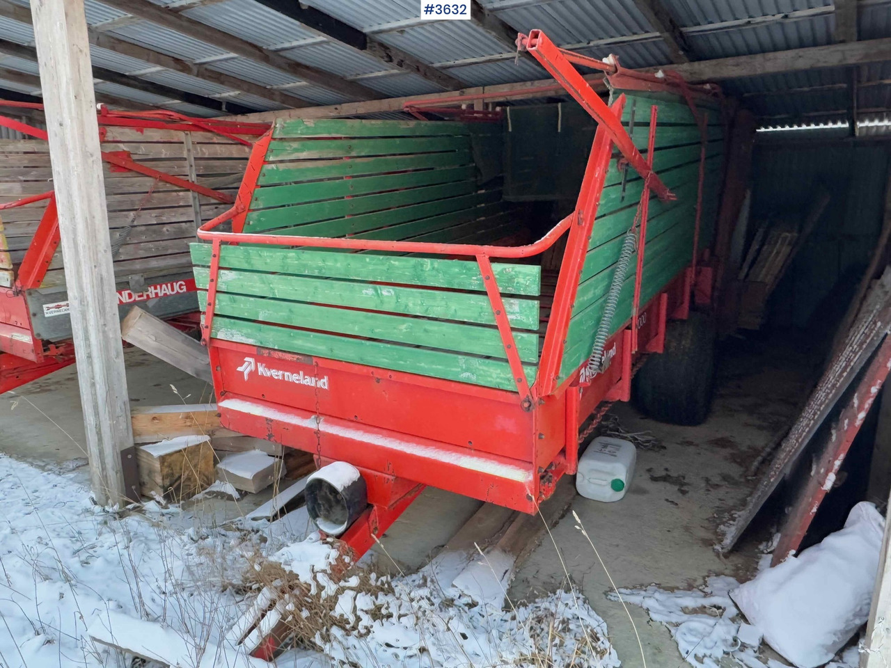 Kverneland UN7000 unloading trailer - Hay and forage equipment: picture 3 Kverneland UN7000 unloading trailer - Hay and forage equipment: picture 3