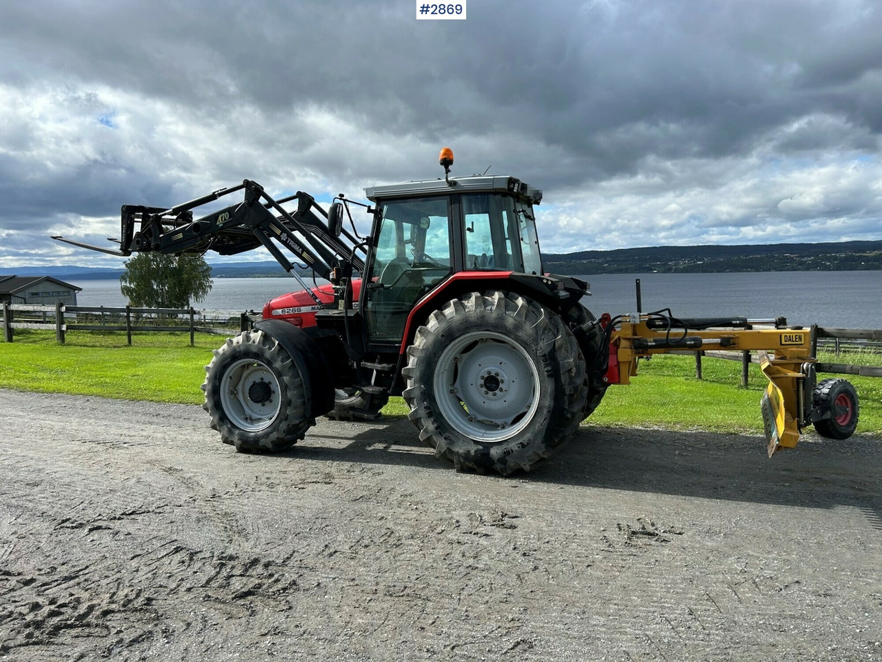 Massey Ferguson 6265 w/ trima 420 front loader - Farm tractor: picture 4 Massey Ferguson 6265 w/ trima 420 front loader - Farm tractor: picture 4
