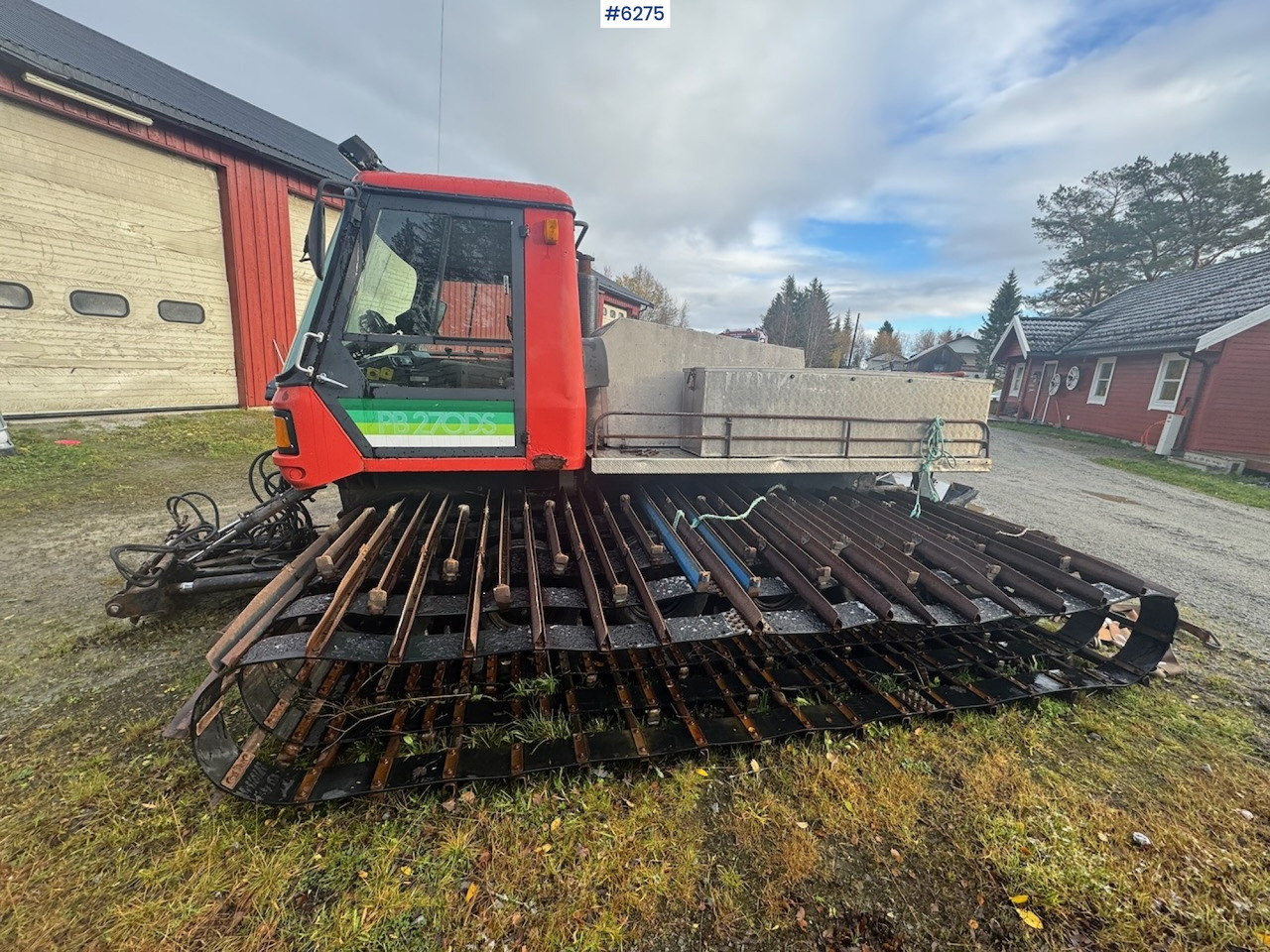 1985 Kässbohrer PB 270DS treadle machine w/ cutters and smoothing board - Municipal/ Special vehicle: picture 5 1985 Kässbohrer PB 270DS treadle machine w/ cutters and smoothing board - Municipal/ Special vehicle: picture 5