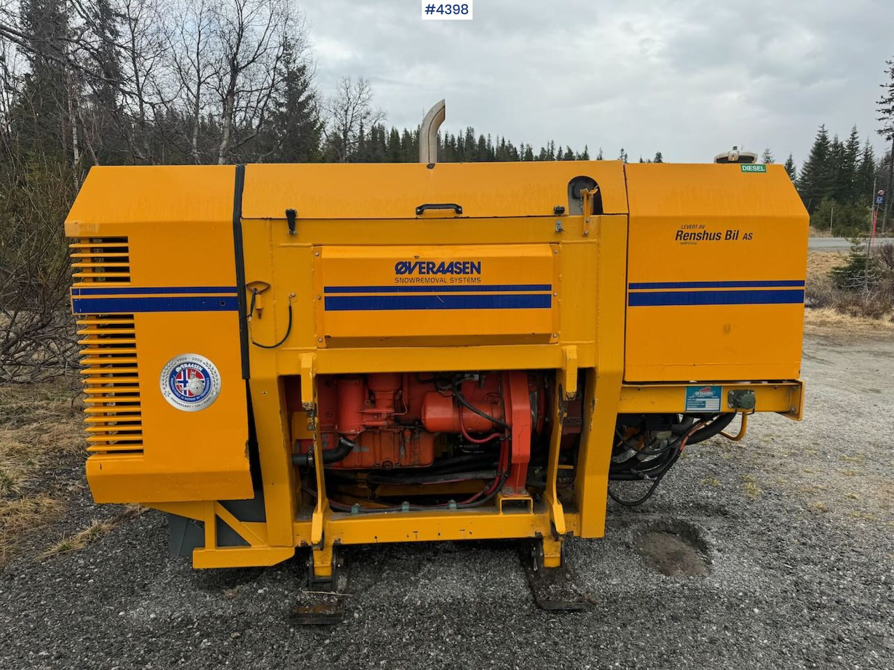1991 Øveraasen UTV 370 HS Front Mill - Municipal/ Special vehicle: picture 2 1991 Øveraasen UTV 370 HS Front Mill - Municipal/ Special vehicle: picture 2