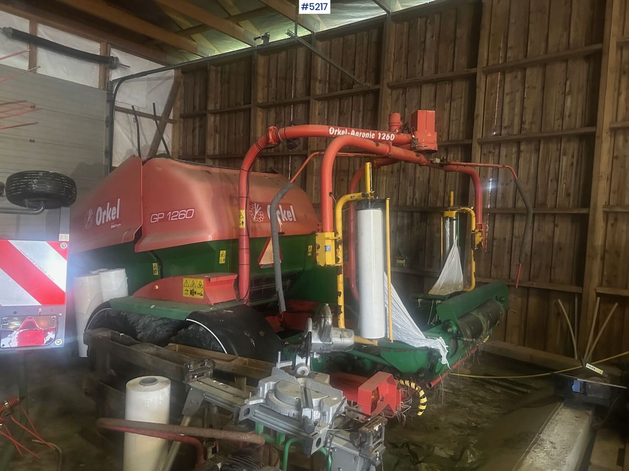Orkel 1260 round baler - Hay and forage equipment: picture 2 Orkel 1260 round baler - Hay and forage equipment: picture 2