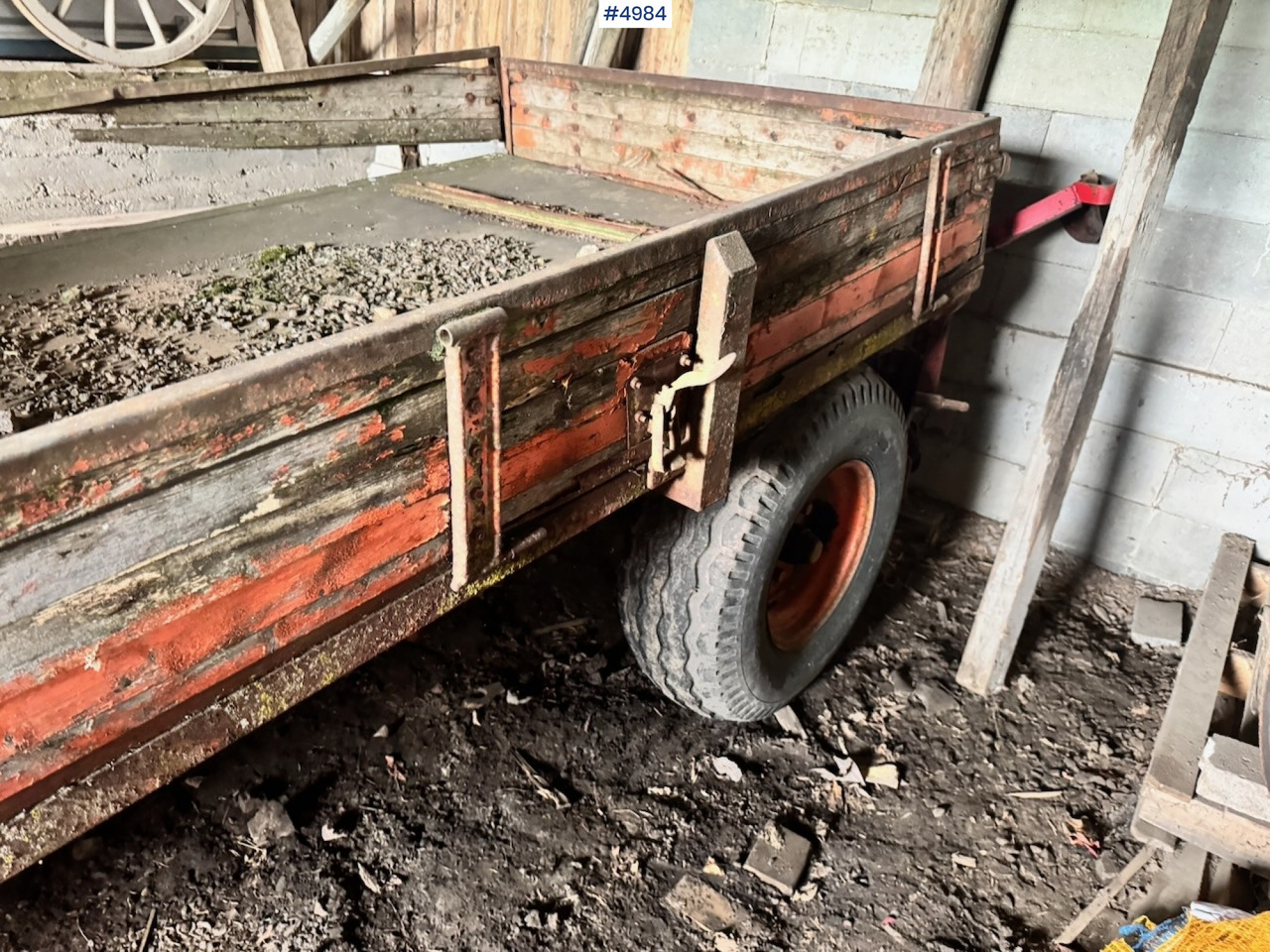 Orkel 4 ton tractor trailer - Low loader trailer: picture 4 Orkel 4 ton tractor trailer - Low loader trailer: picture 4
