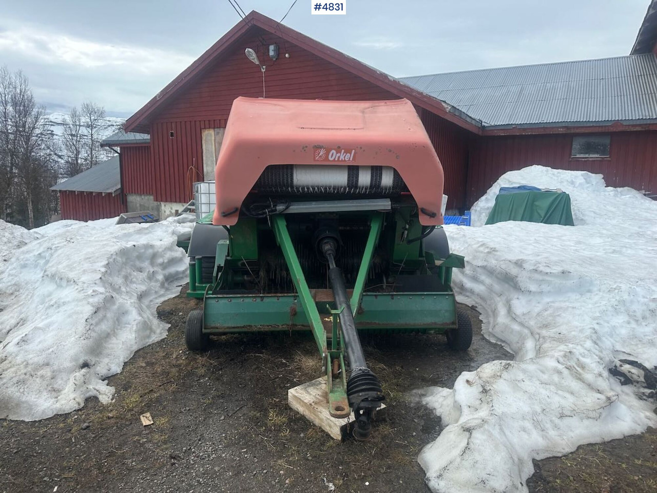 Orkel GP 1260 round baler. - Hay and forage equipment: picture 2 Orkel GP 1260 round baler. - Hay and forage equipment: picture 2