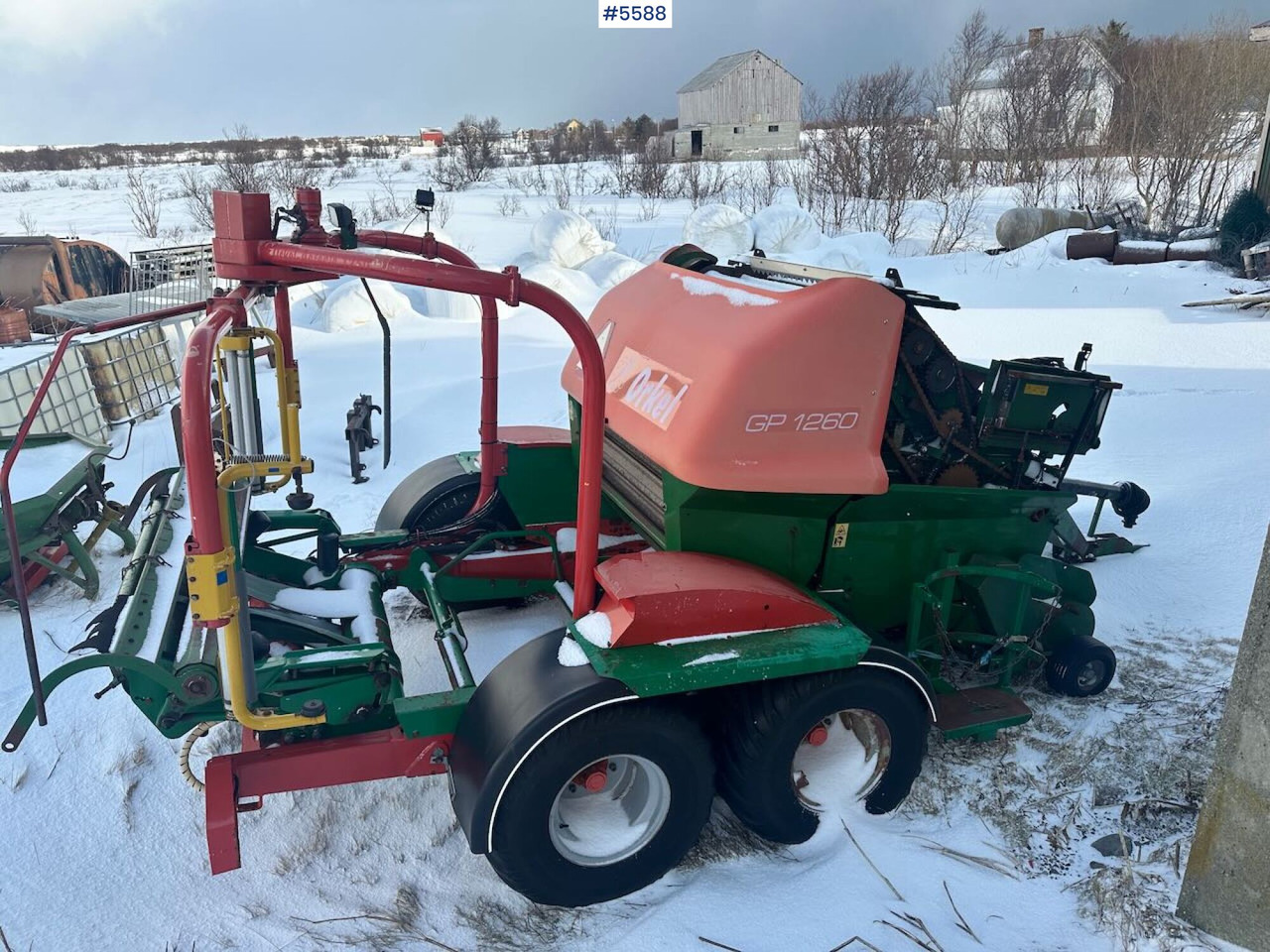 Orkel GP 1260 round baler – repair project - Hay and forage equipment: picture 3 Orkel GP 1260 round baler – repair project - Hay and forage equipment: picture 3