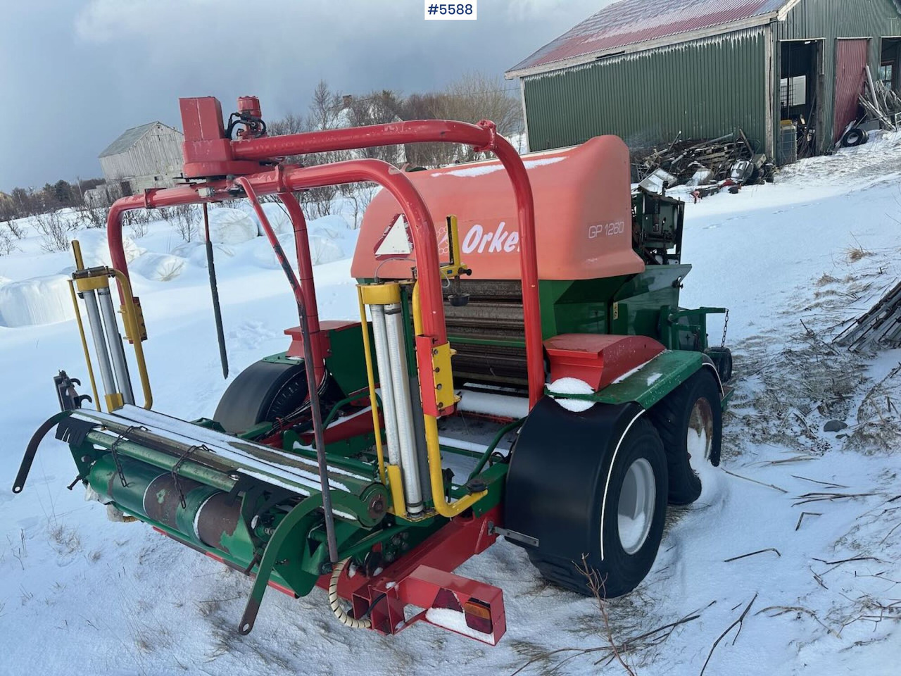 Orkel GP 1260 round baler – repair project - Hay and forage equipment: picture 4 Orkel GP 1260 round baler – repair project - Hay and forage equipment: picture 4
