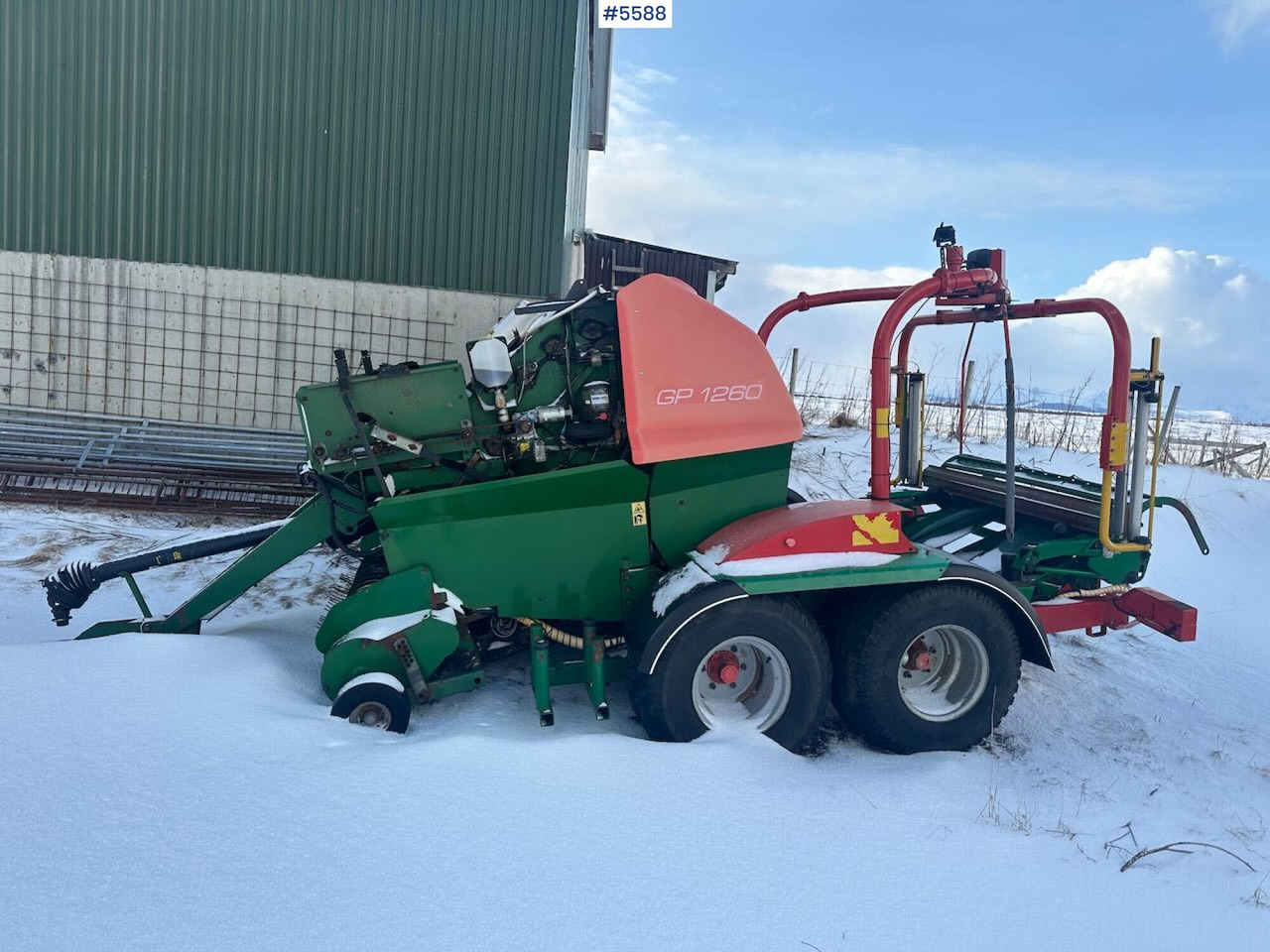 Orkel GP 1260 round baler – repair project - Hay and forage equipment: picture 2 Orkel GP 1260 round baler – repair project - Hay and forage equipment: picture 2