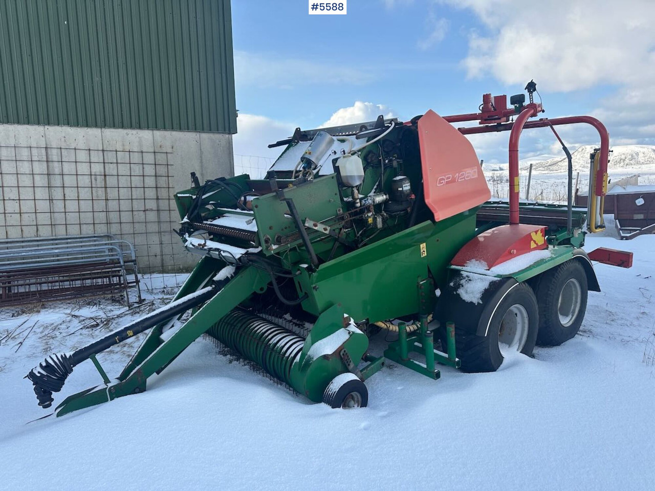 Orkel GP 1260 round baler – repair project - Hay and forage equipment: picture 1 Orkel GP 1260 round baler – repair project - Hay and forage equipment: picture 1