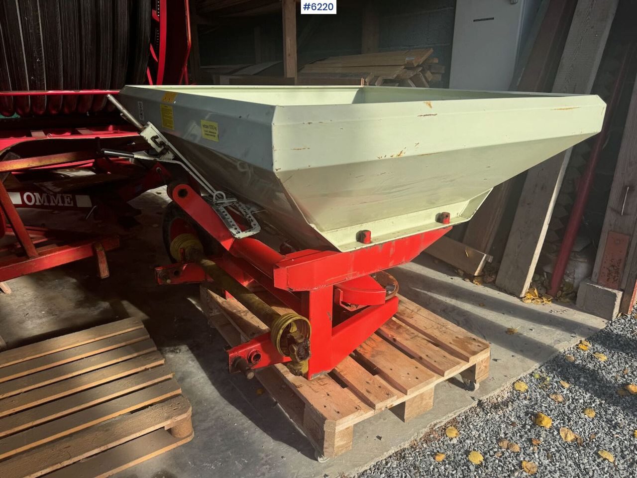 Rauch Komet ZS800 - Fertilizer spreader: picture 2 Rauch Komet ZS800 - Fertilizer spreader: picture 2