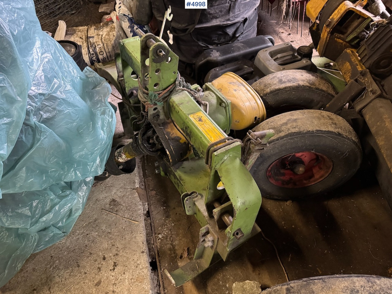 Serigstad FS 134 with steering and tractor frame. - Hay and forage equipment: picture 5 Serigstad FS 134 with steering and tractor frame. - Hay and forage equipment: picture 5