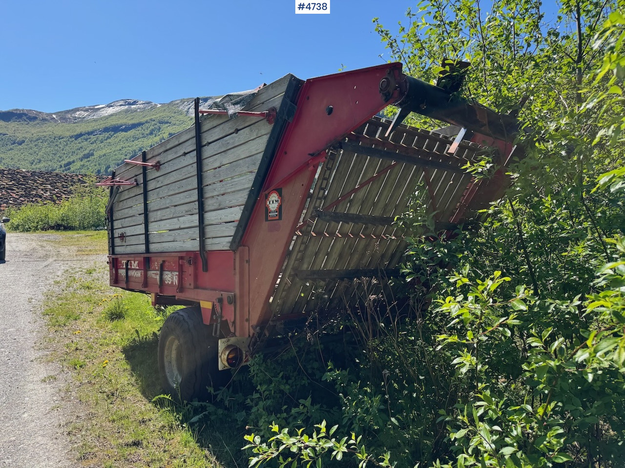 Tim Combi-wagon 35 N w/casting roller and net - Hay and forage equipment: picture 3 Tim Combi-wagon 35 N w/casting roller and net - Hay and forage equipment: picture 3