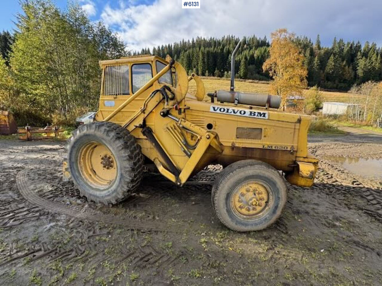 Volvo BM LM 620 rear loader with pallet forks and bucket. WATCH VIDEO! - Compact loader: picture 2 Volvo BM LM 620 rear loader with pallet forks and bucket. WATCH VIDEO! - Compact loader: picture 2