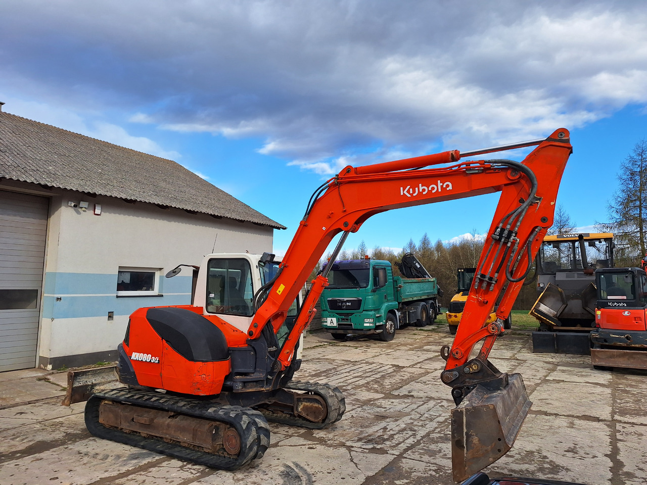 KUBOTA KX080-3 - Construction machinery: picture 5 KUBOTA KX080-3 - Construction machinery: picture 5