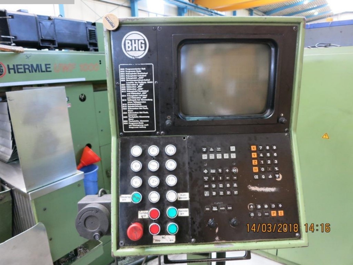 HERMLE UWF 1000 - Milling machine: picture 2 HERMLE UWF 1000 - Milling machine: picture 2