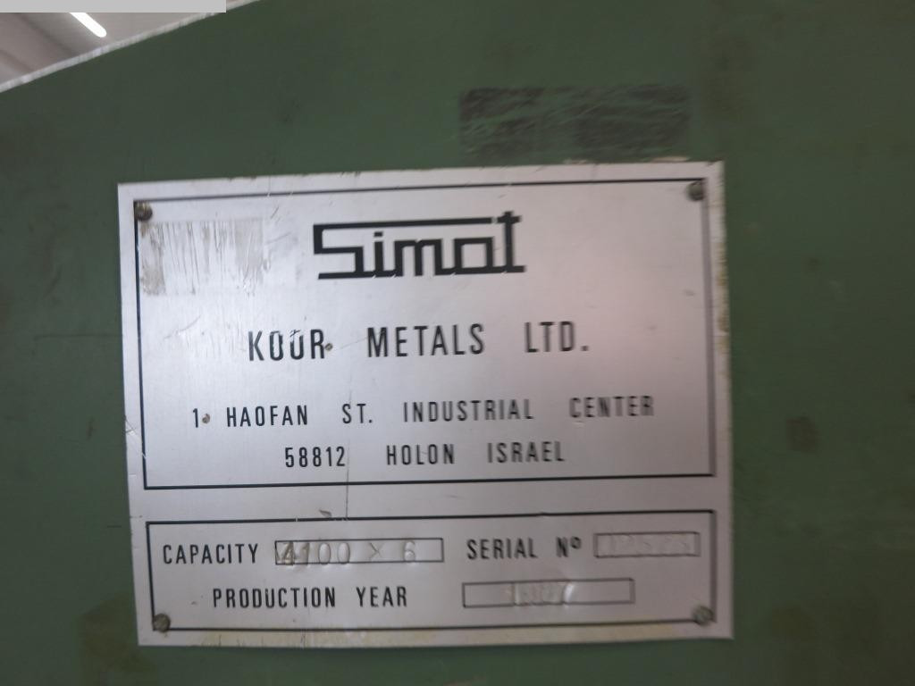 SIMAT 4100x6 - Metalworking machinery: picture 5 SIMAT 4100x6 - Metalworking machinery: picture 5